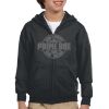 Youth Heavy Blend™ Full-Zip Hooded Sweatshirt Thumbnail